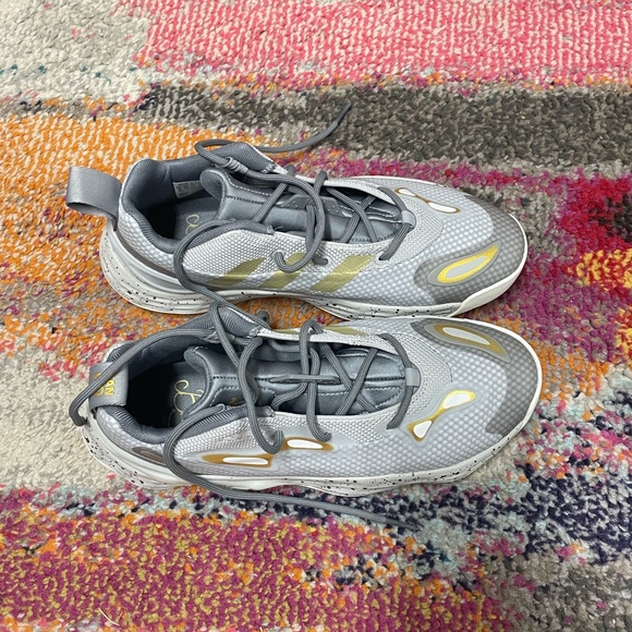 Candace Parker x Exhibit A basketball shoes ‘Grey Gold’ size 8 Men - Picture 5 of 5